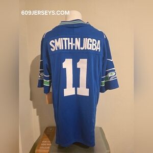 Seattle Seahawks Jaxon Smith-Njigba Jersey w/50th Anniversary Patch